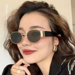 2 Prs Retro Round Small Frame Sunglasses