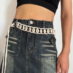 3 Pcs Bohemian Style Wide Waistline Wax Rope Waistband