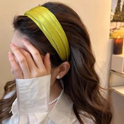 40 Pcs Summer Satin Hair Clamp Band
